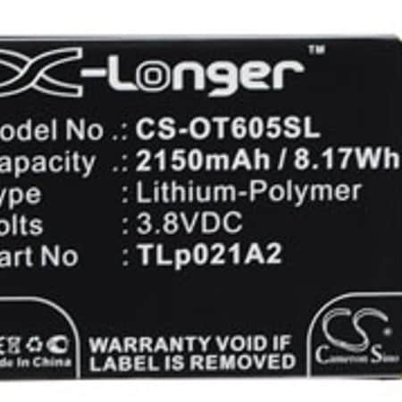 Ilc Replacement for Alcatel Ot-606a Battery OT-606A BATTERY ALCATEL